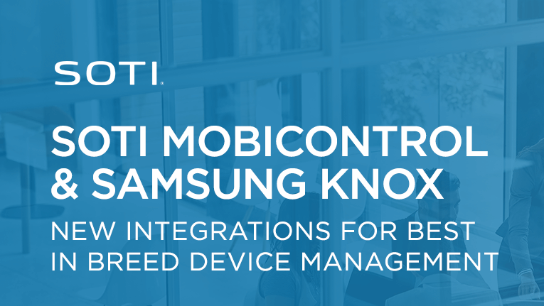Samsung NOX & MobiControl